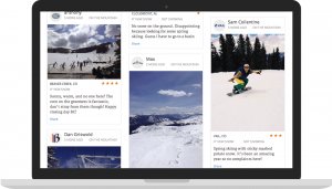 OpenSnow Live Snow Feature